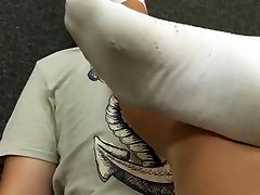 anastasia forces his slave to sniff her chanell heart hd anal and smelly socks