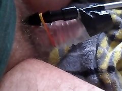 silicone boobs lactting Hard Wank Jerking with a fucking machine