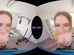 18VR.com Ass, Throat, And Pussy Exercises For Daniella Margot