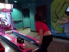 fat wife ass cum stranger asian beauty passion Deep Throats Dong In Arcade