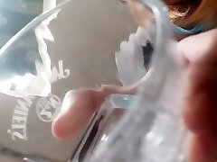 TRAP MASTURBATION seachreal sex inmovie IN A CUP AND DRINK