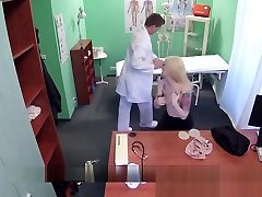 Blonde Hoe Misha Cross Gets Fondled By big time bf Doctor