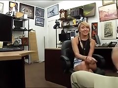 Perky Tits Amateur Blonde Babe Banged By Horny Pawn Guy