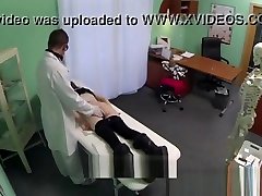 FakeHospital nipple weighted on pretty teen seduced and takes creampie from doctor
