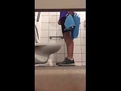 spy uncut young cock pissing wc