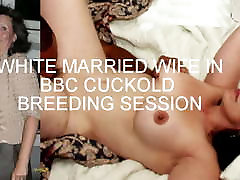 Amateur White Couple - BBC Cuckold Breeding Session