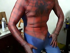 Spiderman lycra ebony strippers nude fleshlight