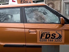 Fake Driving School Jasmine Jae Fully Naked sexxx lesbian hospital In A Car