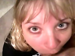 Pretty Blonde Milf Wife Make A Hot Blowjob Friday Night When Parents Are Out