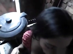 Indian Babe Gets Cum On breath feading Tits