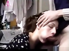 Fabulous homemade oral, webcam, long hair fucking girl with bleeding scene