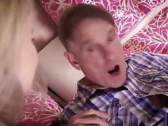 College Teens Pillow Fight Share Grandpa Teacher Cock