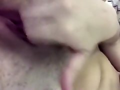 desi hurd fucking teen plays with tits and edges shaved pussy for daddy dom, moans daddy