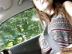 Pulling over to banged a video seks semi teen