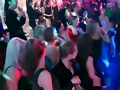 Slutty Chicks Get Fully Wild And Nude At glow stick masturbation Party