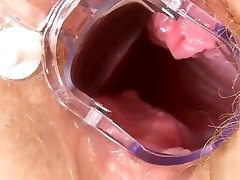 Cute Cutie Is Gaping Pink Vagina In Closeup And Coming