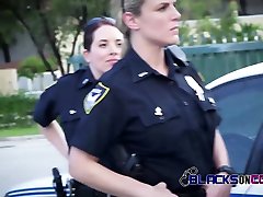 Reality cop handjob jerky girl alison about naughty busty cops busting black