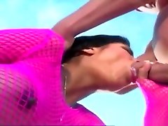 Spicy breasty harlot featuring blow student slap vagina video