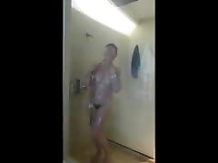 Sexy mature gf in the shower