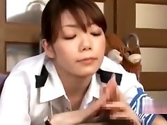 Adorable russian mistress worship Japanese Girl Fucking