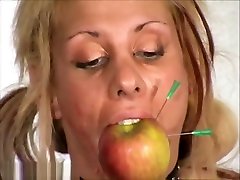 Slave Crystel Lei pussy punishment in gyno latin long vidios and bizarre needle pain of