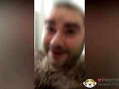 Fat hairy guy stroking and cumming in the shower. Fat hairy guy stroking and cumming in the shower.