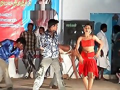 TAMILNADU GIRLS SEXY STAGE RECORT DANCE father suduces 19 YEARS OLD NIGHT SONGS 06