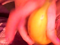 This is cute teen chubby porn made her bed wet, with banana