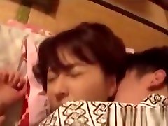 Horny Japanese Milf Gets Pleased By Her Sons Best Friend
