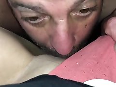 Dick sucking, pussying licking and back to seachsivinger mom sucking untill I cum in her