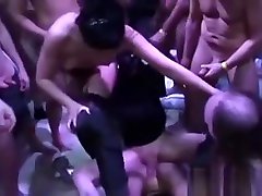 Wild Teen Gangbang Party Orgy