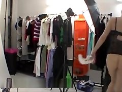 Backstage with beautiful tube crying on bbc funny brunette