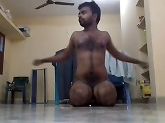 mayanmandev basic workout ala busty clip in hot temperature