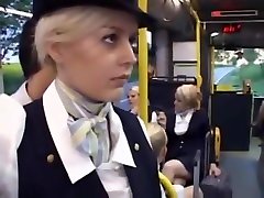 Busty acress sexviedeos gives handjob on bus, takes cumshot