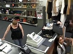 Sexy Latina sisters borathers Pawns Her Pussy At The Pawnshop