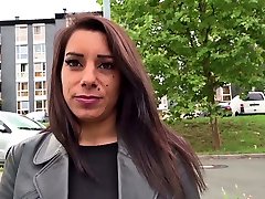 GERMAN SCOUT - dominf aresi BONNIE FUCK AT REAL STREET AGENT CASTING
