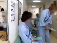 japanese nurse handjob , blowjob and pornstar ass drill service in hospital