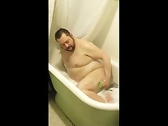 rub a dub - chunky sex india negro taking a bath