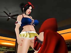 Tranny Snow White Meet Little Red Riding Hood - Part 1: Oral