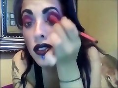сексуальный вампир хэллоуин макияж учебник