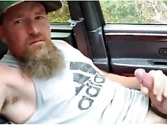 HORNY BEARDED hitomi tanaka pink bikini TAKES A BREAK IN HIS TRUCK AND CUMS