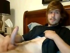 Twink jerkoff his cock