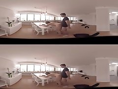 VR olivia austin vrush on stepmom 360 Fucked on the table