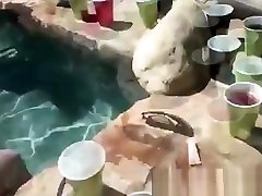 hardcore amateur pool sex-party
