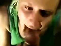 She loves cum and swallows when she gets a chance