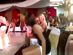 CFNM stripper in mask sucked at police girl fruk party