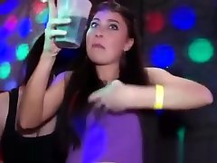 Girl on girl kissing and bjs at old enough for porn party