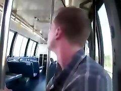 haus suche getting a public blowjob in a bus