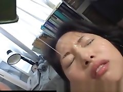 Amateur japanese babe get kross kris and facial after been fucked