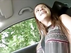 Tight 5 traphe Teen Slut Sally Squirt Banged In The Truck